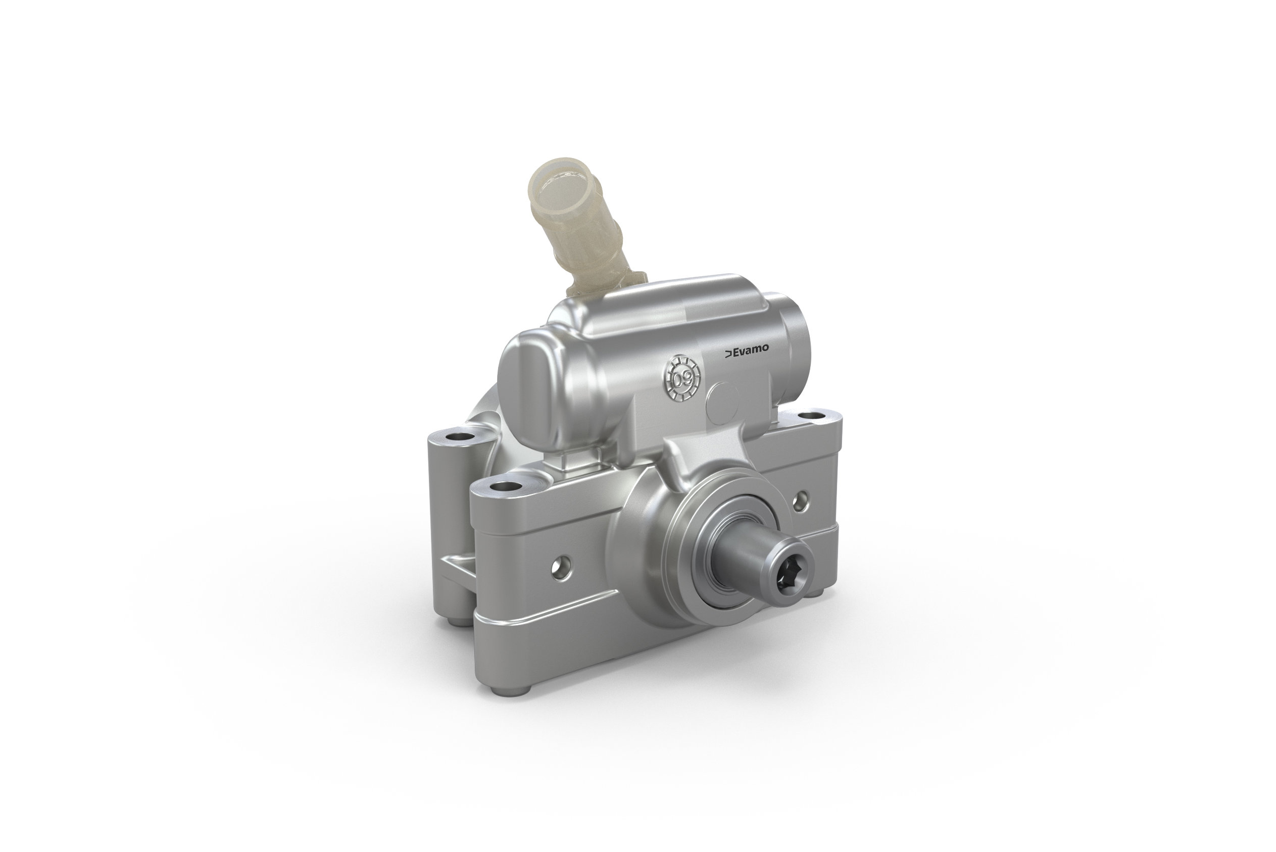 The modern product design of the FPC3 car power steering pump enables energy savings thanks to the pressure relief valve in the valve piston.