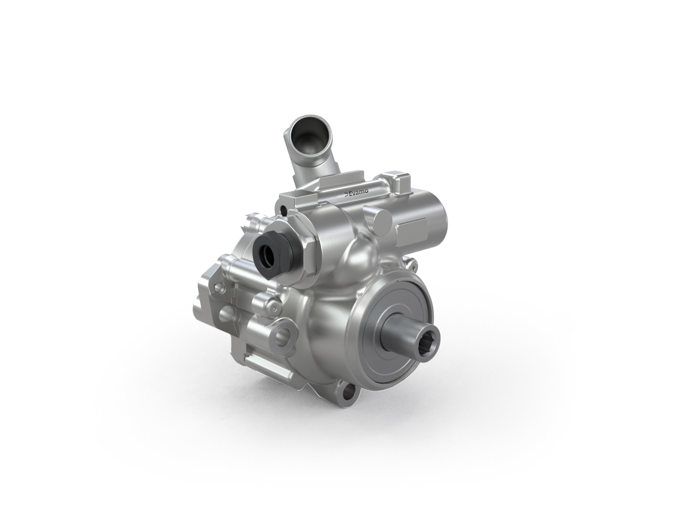 The modern product design of the FP4 passenger car power steering pump enables a continuous oil supply for the steering gear.